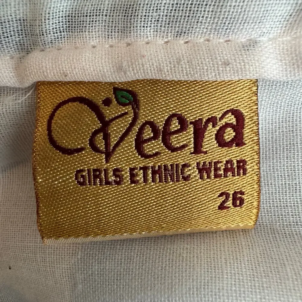 Veera Girls Pastel Rainbow Tutu Gown Maxi Dress 26‎ Made in India Party Fancy